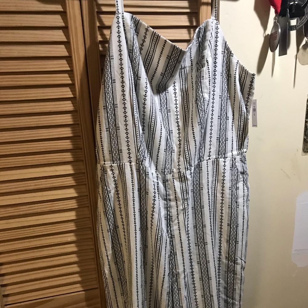 Printed pants suit
